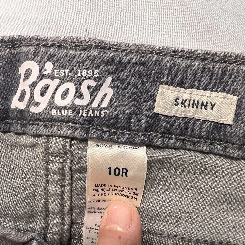 OSHKOSH B'GOSH Gray Skinny Jeans 10